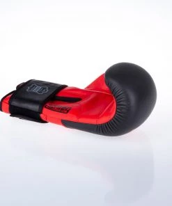 Fighter Boxing Gloves SPLIT-red/black, FBG-001BR