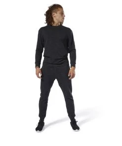 Reebok Mens Pants Essentials Marble - Grey, DP6133