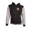 Hooded Jacket TOP TEN Coat Of Arms - Black/grey, 19111-91 Jackets
