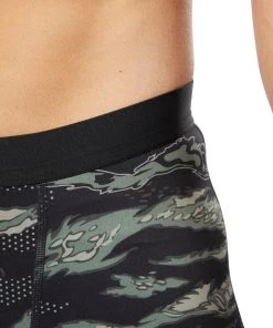 Reebok Crossfit Compression Tights - Black/green, DP4569 Pants