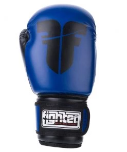 Fighter Basic Gloves - Blue/black, 1376APUBL