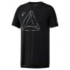 Training T-Shirts Reebok Training Activchill Tee - Black, DU3933