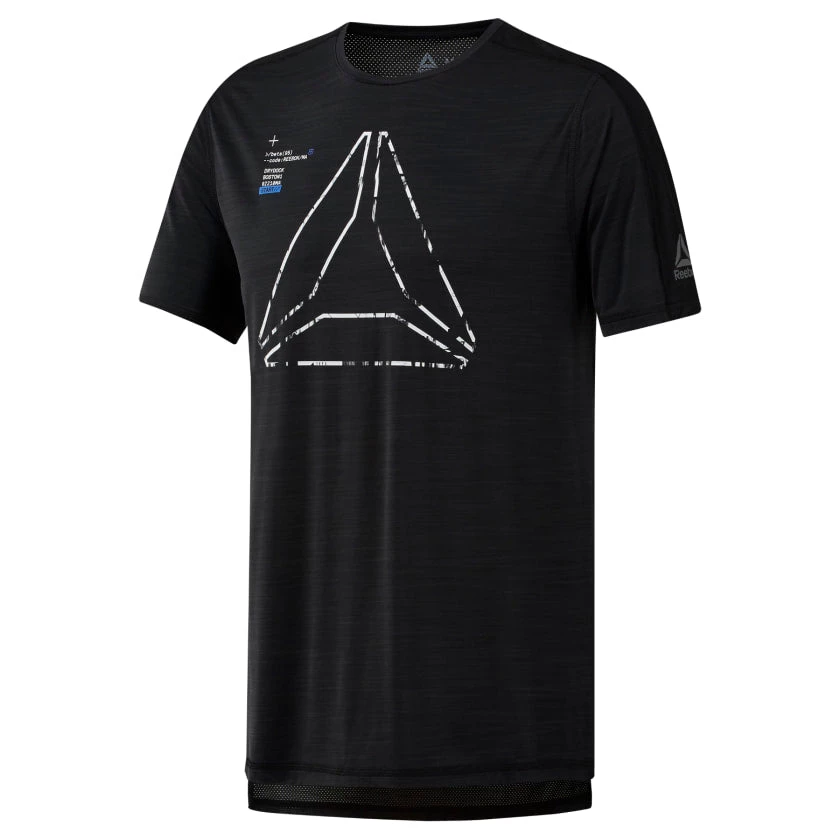 Training T-Shirts Reebok Training Activchill Tee - Black, DU3933 3 Training T-Shirts Reebok Training Activchill Tee - Black, DU3933