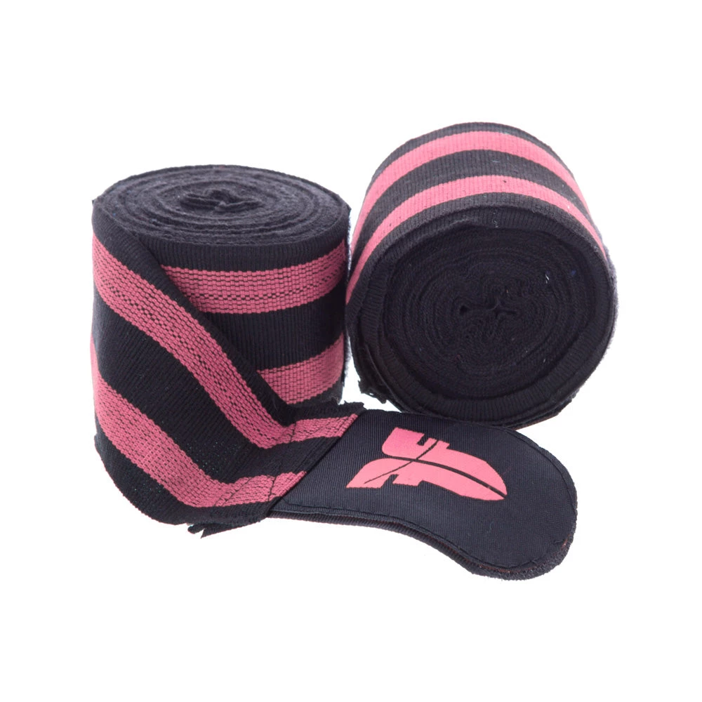 Fighter Handwraps - Black/pink, BAND F PINK GLOVES 3 Fighter Handwraps - Black/pink, BAND F PINK GLOVES