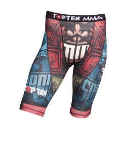 TOP TEN MMA MMA Shorts MMA Compression Short TOP TEN Samurai, 18805-91