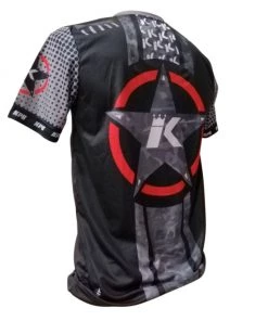 King ProBoxing Training T-shirt Star Vintage Stone - Black/grey, TTEE01-BLK/GRY Training T-Shirts