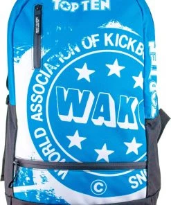 TRAINING Top Ten BackPack Olympcs 2020 WAKO - Blue/white, 8013-61