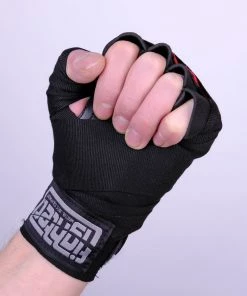 Fighter Strap Gel Hand-Wraps - Black/khaki, FGW-001BK GLOVES