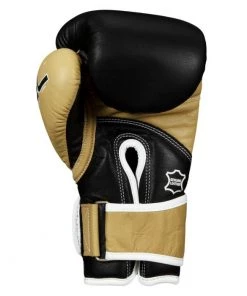 Title Gel V2T Bag Gloves - Black/gold, EUGTWBGV2T