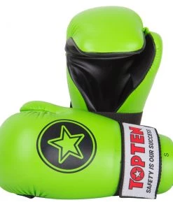 Open Hands Top Ten Point Fighter - Green, 2176-5