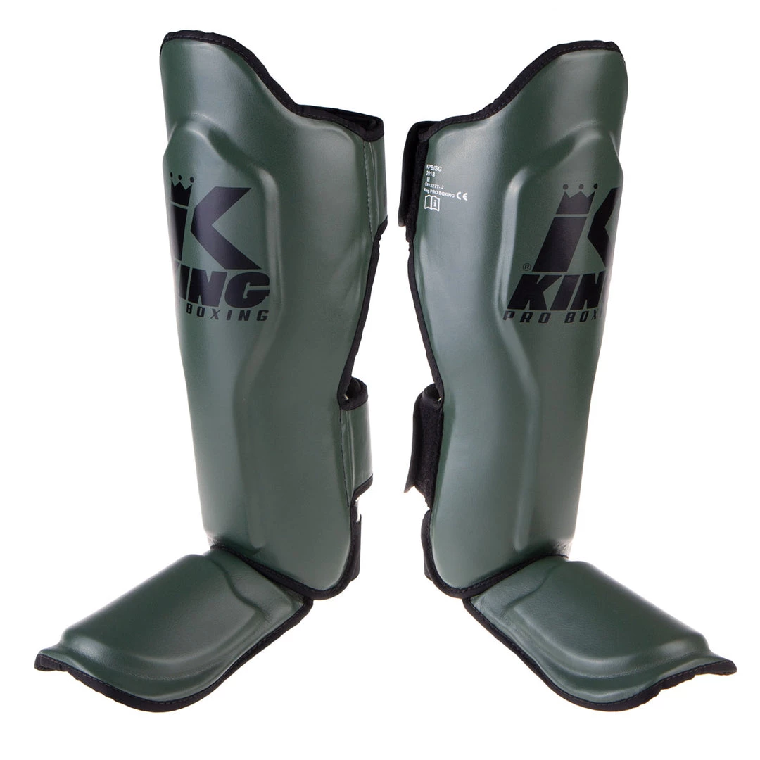 King Pro Boxing Shin Guards - Khaki, KPB/SG-4 PROTECTION 3 King Pro Boxing Shin Guards - Khaki, KPB/SG-4 PROTECTION