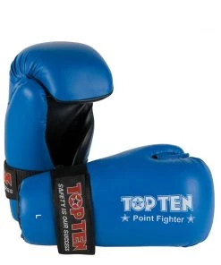 Open Hands Top Ten Point Fighter - Blue, 2165-6 GLOVES