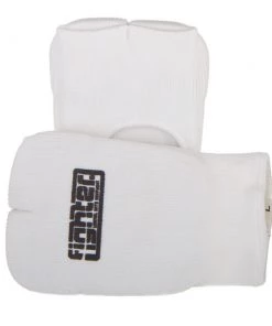 Fighter Basic Karate Hand Protector - White, JE1493