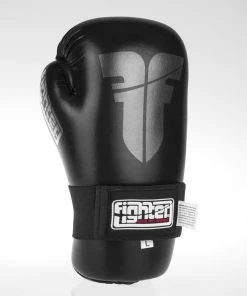 Fighter Open Gloves Strap - Black, FOG-001B