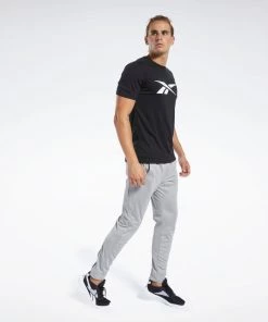 Reebok Workout Ready Tee - Black, FK6180 Training T-Shirts