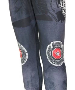 TOP TEN MMA MMA Compression Pants TOP TEN Vikings, 18802-9 Compression Shorts