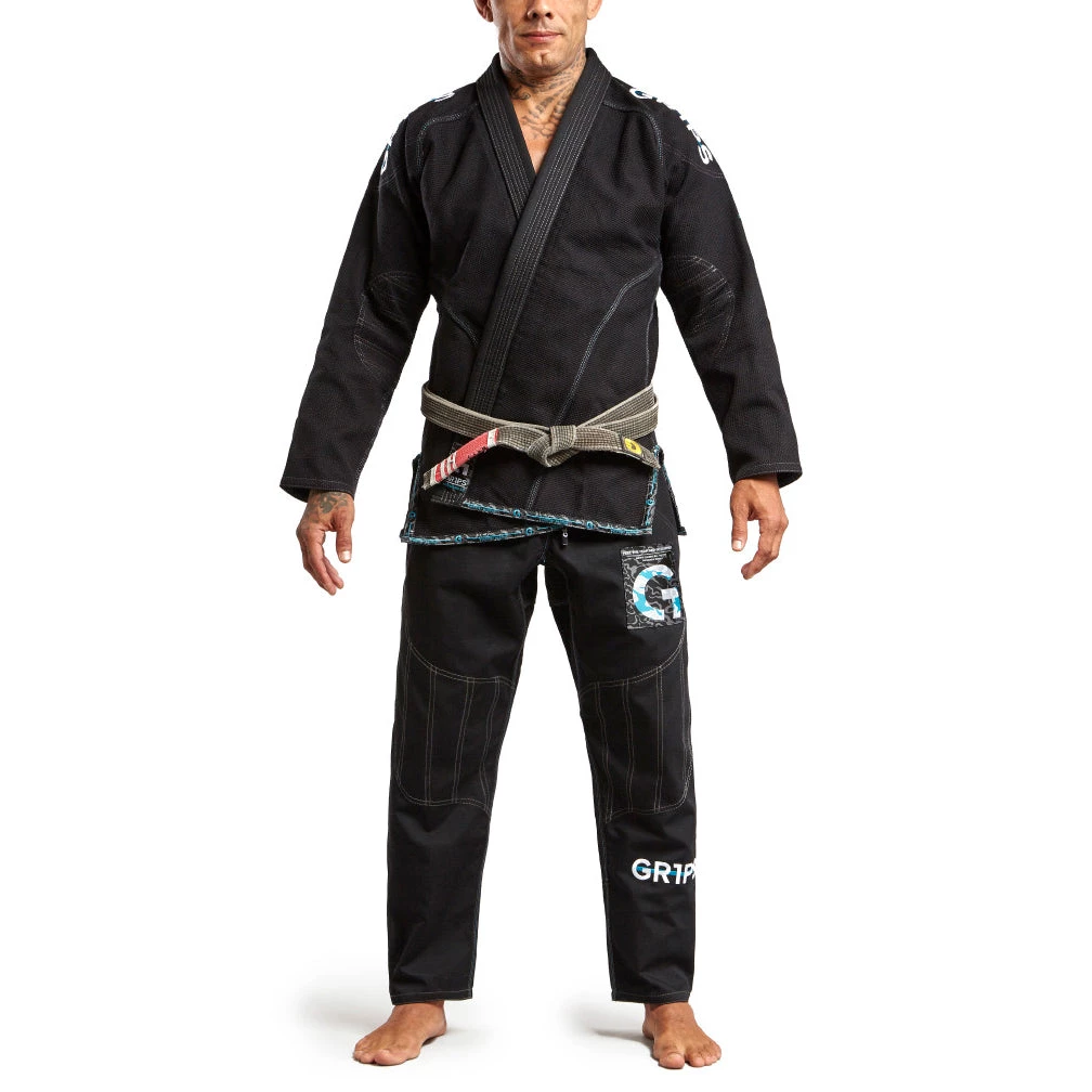 BJJ Uniforms Grips Armadura 2.0 BJJ Kimono Camo - Black, G10129-BLK 3 BJJ Uniforms Grips Armadura 2.0 BJJ Kimono Camo - Black, G10129-BLK