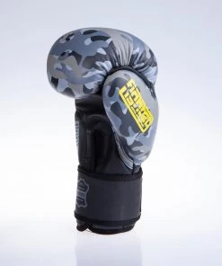 Fighter Boxing Gloves SIAM - Grey Camo, FBG-003C