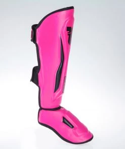 Fighter Shinguards Thai Ergo - Pink, FSG-004NPB