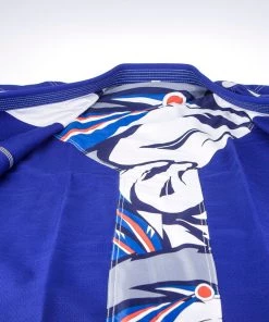 BJJ Uniforms Top Ten Brazilian Jiu Jitsu Uniform Mohicans - Blue, 15123-6