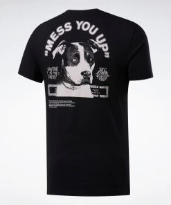 Reebok CrossFit Mess You Up Tee - Black, FJ5285
