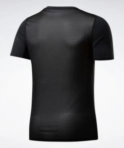 Reebok Workout ActivChill Training Tee - Black, FS8444 Training T-Shirts