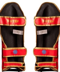 Shinguards Top Ten SuperLight WAKO - Red PROTECTION