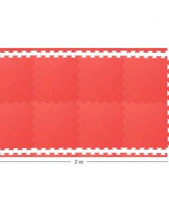 Trocellen Tatami Mini Set Of 8 Pieces - Red/black, FTTM-50 TRAINING