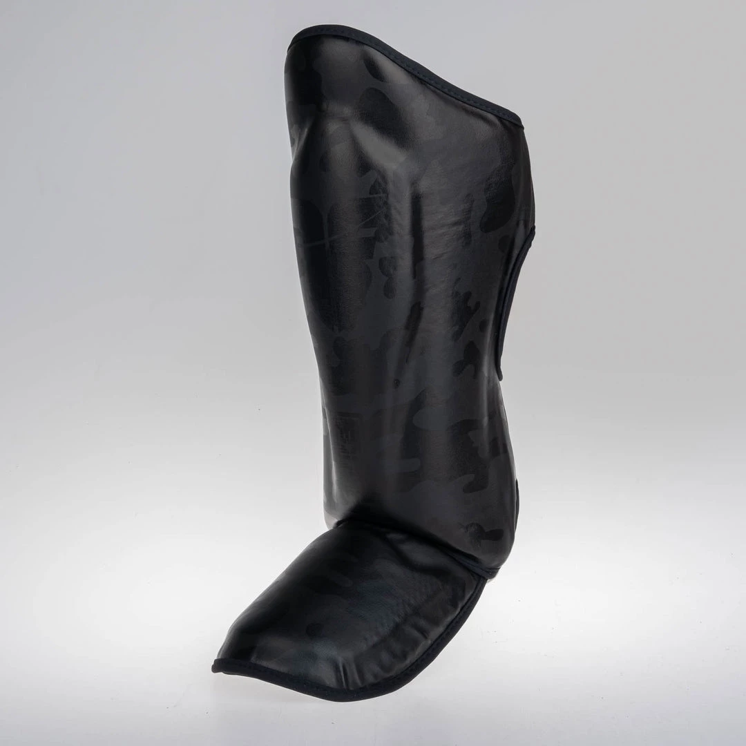 Fighter Shinguards Thai Classic - Black/camo, JE1573CBK 4 Fighter Shinguards Thai Classic - Black/camo, JE1573CBK