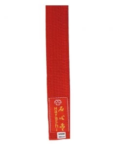Martial Arts HAYASHI Belt Plain - Red, 050
