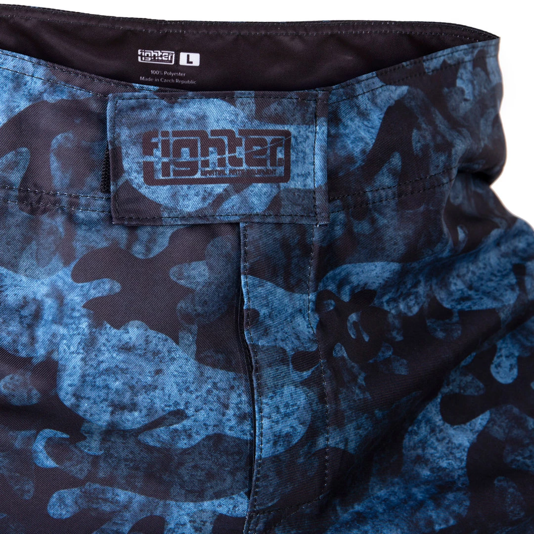 Fighter MMA Shorts - Urban Camo -blue, FSHM-11 6 Fighter MMA Shorts - Urban Camo -blue, FSHM-11