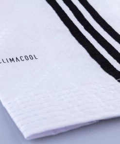 Adidas Taekwondo WT Uniforms TKD Dobok ADI-Contest 3 - White / Black V-neck, ADITC02