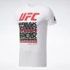 T-Shirts Reebok UFC FG Capsule Tee - White, FK2350