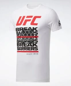 T-Shirts Reebok UFC FG Capsule Tee - White, FK2350