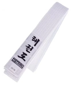Belts Fighter Taekwondo ITF Belt - White, FTB-01
