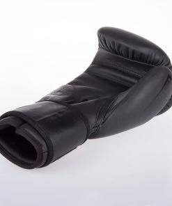 Fighter Boxing Gloves SPLIT - Matt Black, FBG-001B 22 Fighter Boxing Gloves SPLIT - Matt Black, FBG-001B