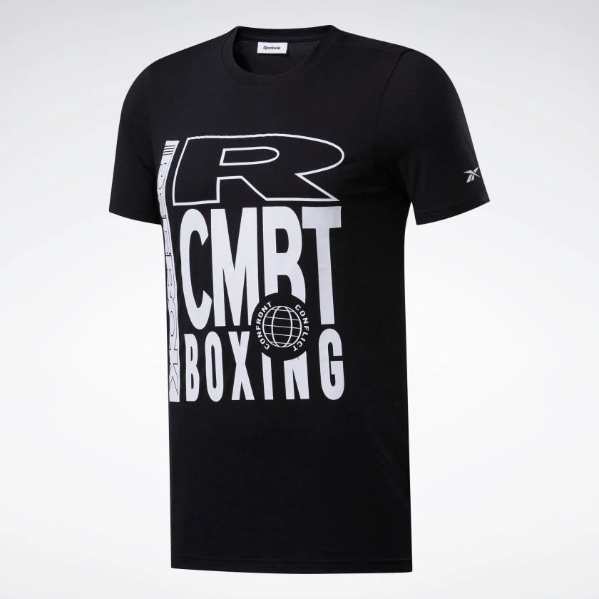 Reebok Combat Boxing Tee - Black, FJ5333 8 Reebok Combat Boxing Tee - Black, FJ5333