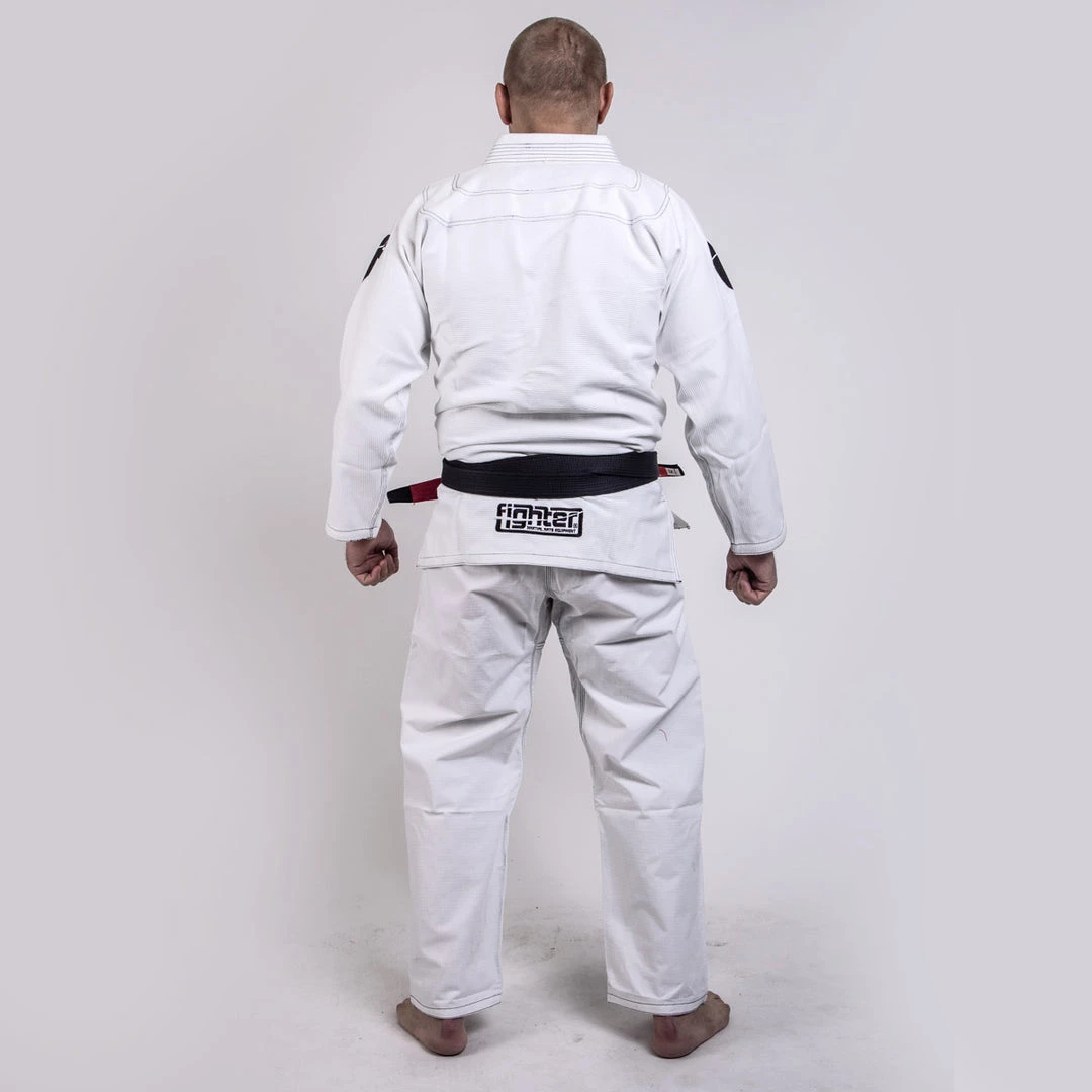 Fighter BJJ Kimono Rice Straw - White, BJJBW-08 BJJ Uniforms 9 Fighter BJJ Kimono Rice Straw - White, BJJBW-08 BJJ Uniforms