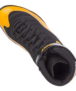 Nike Inflict Wrestling Shoes - Black/orange, 325256077