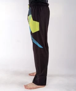 Fighter Pants - FIGHT - Black/blue, FF-P003BBY