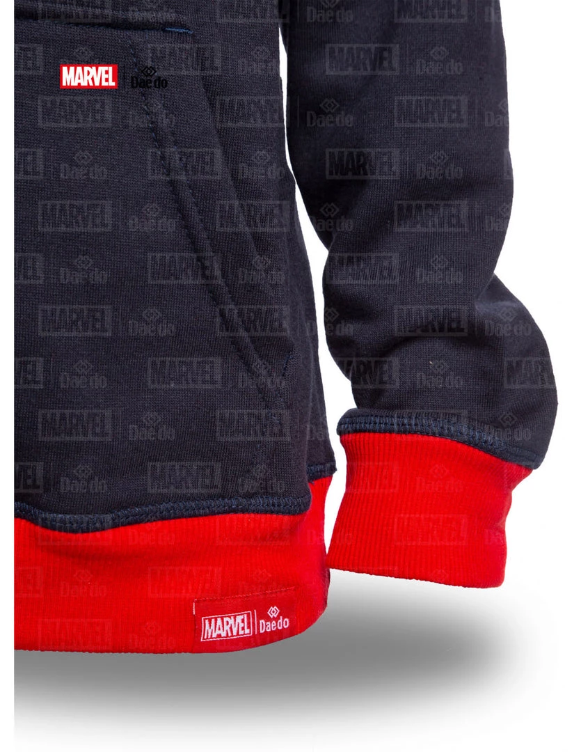 Daedo Hoodie Captain Americar - Black, MARV50322 6 Daedo Hoodie Captain Americar - Black, MARV50322