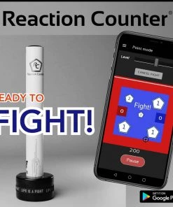 Fighter Free-Standing Boxing Bag SPEED - Powered By Reaction Counter - FSBS-RC
