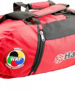 Hayashi WKF Gym Bag / Backpack Combo - Red, 8041-40
