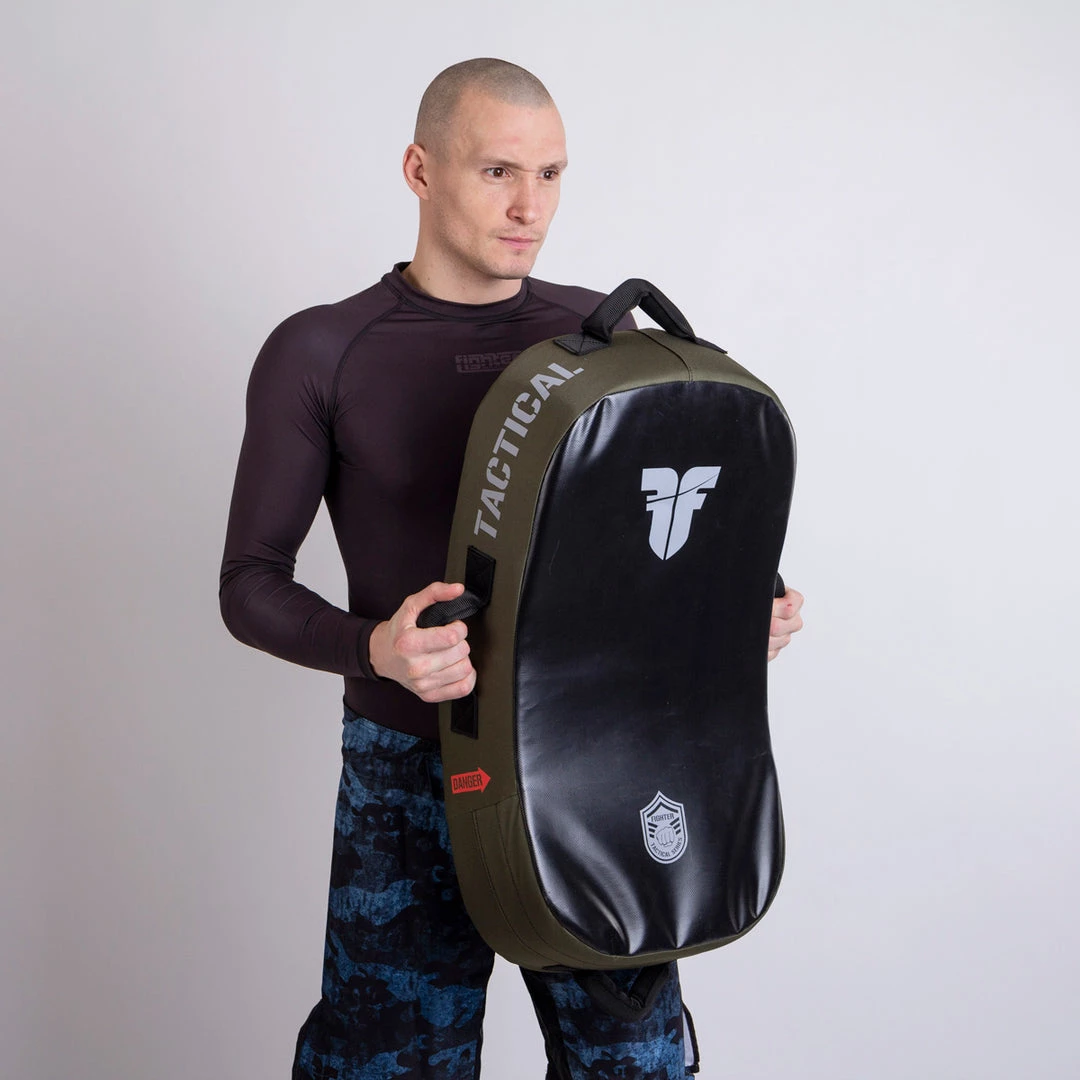 Fighter Kicking Shield - MULTI GRIP - Tactical Series - Army Green, FKSH-15 16 Fighter Kicking Shield - MULTI GRIP - Tactical Series - Army Green, FKSH-15
