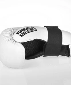 Fighter Open Gloves Strap - White, FOG-001W