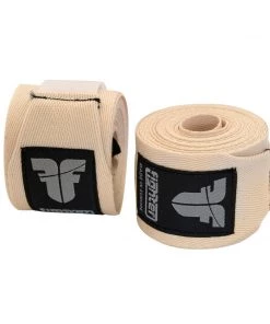 GLOVES Fighter Non-Elastic Hand Wraps - Beige, FNEB-01