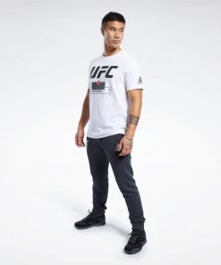 T-Shirts Reebok UFC FG Fight Week Tee- White, FJ5156 14 T-Shirts Reebok UFC FG Fight Week Tee- White, FJ5156