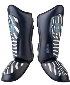Fighter Shinguards Thai Jungle Series - Zebra, JE1573ZE