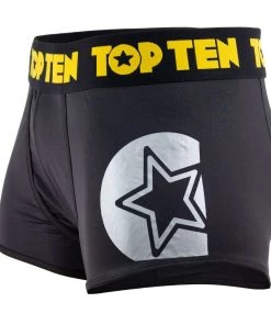 Top Ten Compression Shorts - Black, 1816-91 MMA Shorts