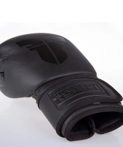Fighter Boxing Gloves SPLIT - Matt Black, FBG-001B 15 Fighter Boxing Gloves SPLIT - Matt Black, FBG-001B
